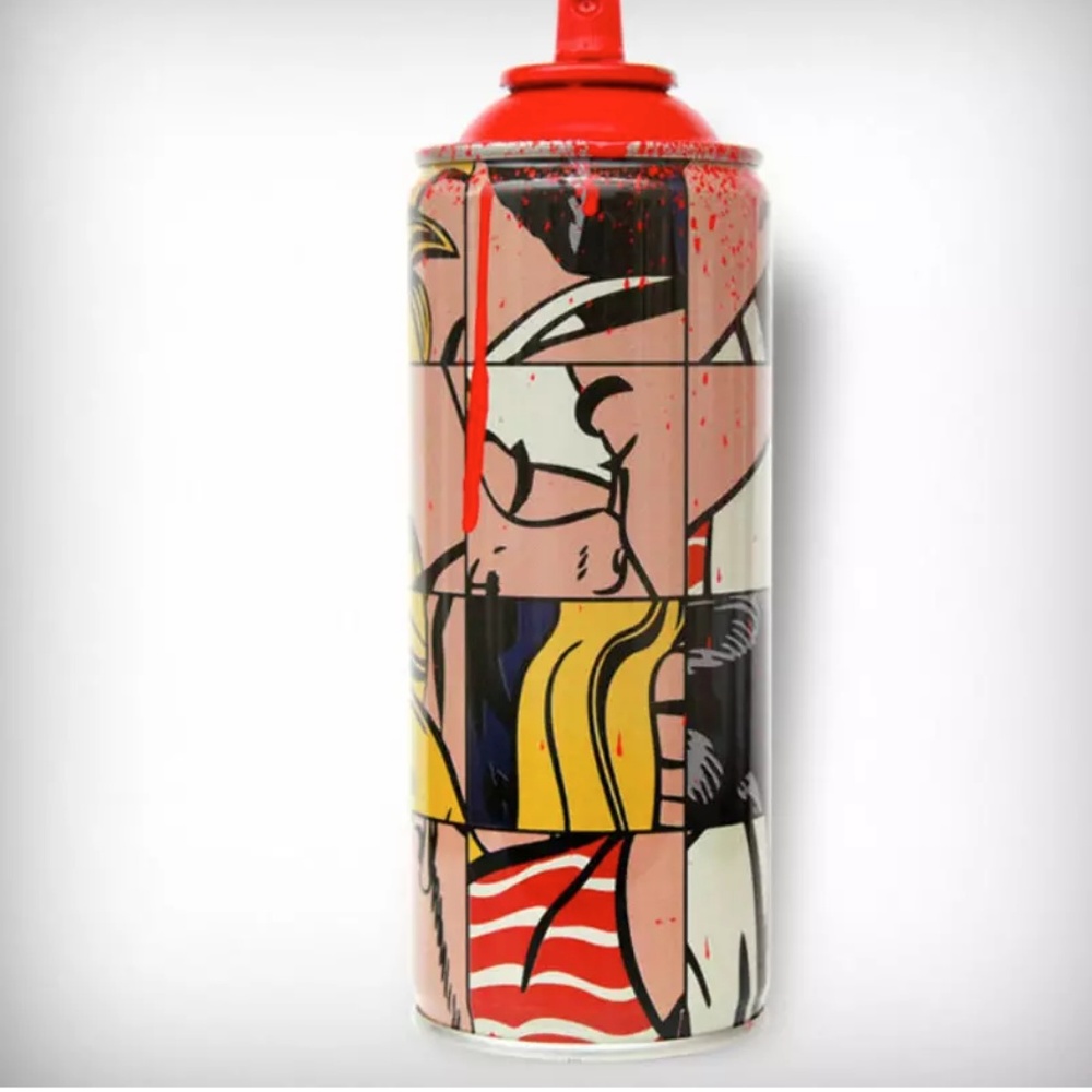 Mr. Brainwash "Spray Can Frankenstein" - Red